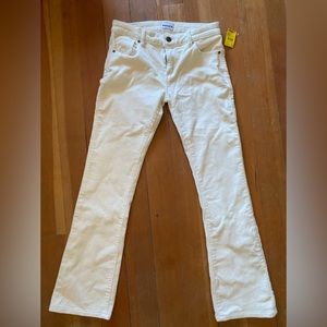 Cream Cord Jeans